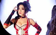 王者荣耀阿轲COS分享 阿轲绝美COS图集分享