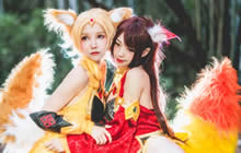 王者荣耀妲己COS分享 两个绝色妲己请收下