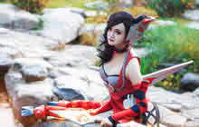 王者荣耀阿轲COS图集分享 阿轲原画皮肤COS