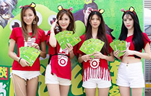 营养真的跟不上了 巨人网络CJ展台的小姐姐们