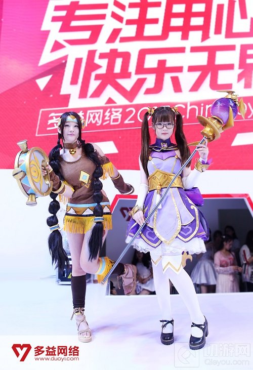 激萌萝莉性感女神全都有 多益网络Coser惊艳亮相CJ