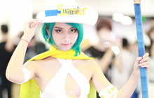 王者荣耀钟无艳沙滩魅影COS 不一样的钟无艳