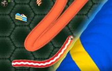 贪吃蛇大作战 变成大蛇一定要学会小心行事