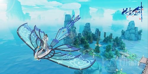 碧空俯瞰这胜景 《花与剑》飞空木鸢初曝光