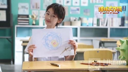 球球大作战周冬雨亲自设计的光环长什么样子