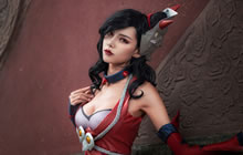 王者荣耀阿轲COS图集分享 阿轲冷艳COS图集