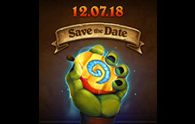 炉石传说官推发图图 7月12日让我们高举炉石等待