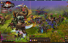 经典MMO网游《血杀英雄》公会挑战万人同台