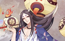 悠风闲夏 阴阳师食发鬼花火会主题新装降临