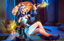 王者荣耀王昭君COS图集 幻想奇妙夜皮肤COS