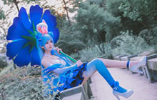 王者荣耀公孙离花间舞COS 可爱公孙离COS