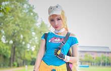 王者荣耀花木兰青春决赛季COS 御姐花木兰