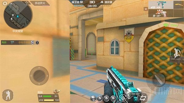 CF手游玩具城堡冲锋枪站位推荐 手短也能显神威