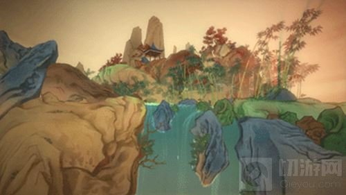 绘真妙笔千山参展AGF游戏展 邀你共览青绿画卷