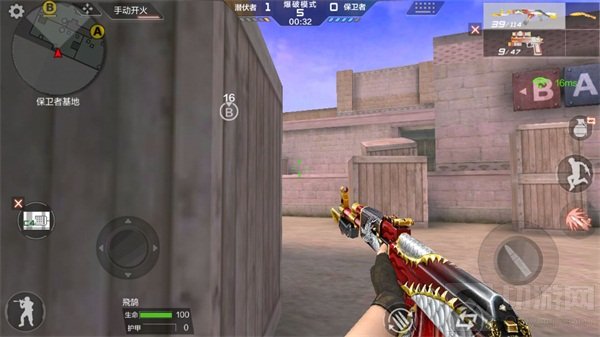 CF手游黄金之国B点小策略 阴人卡点都请随意