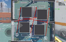 CF手游死亡十字地图解读 地图实战点位详解