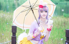 王者荣耀公孙离COS图集 公孙离蜜桔之夏COS