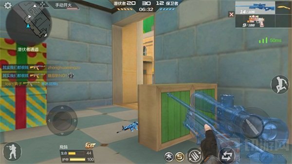 CF手游玩具城堡狙击点位推荐 刚枪偷袭任君选