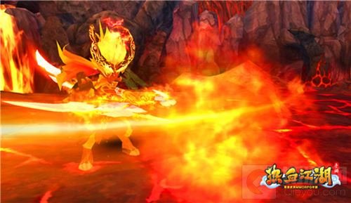 假期惊现男主武器偷跑 热血江湖手游火龙刀觉醒