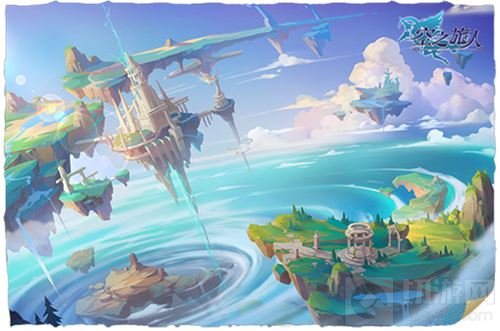 两个世界 异时空手游《空之旅人》浮空大陆曝光