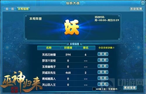 仙妖大战一触即发 巫神归来神秘幕后组织现身