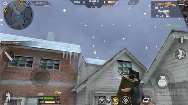 CF手游鹰眼雪地投掷武器使用技巧 上分必看