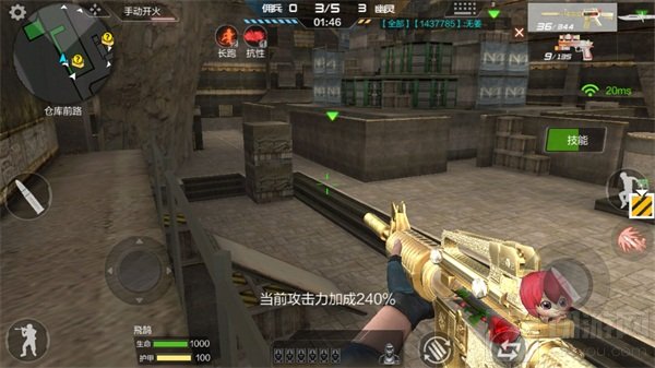 CF手游生化金字塔迷雾幽灵破点秘诀 助你获胜