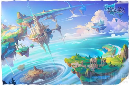 萌系治愈手游 《空之旅人》精美概念原画曝光