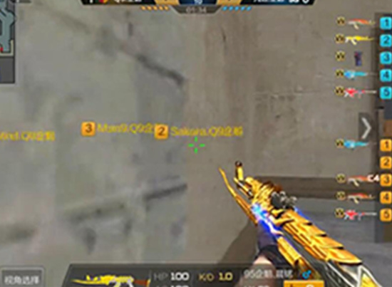 CF手游专业选手的神级战术 场场五杀不是梦