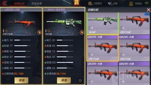 CF手游QBZ95-火焰全面评测 绝情杀戮的利器