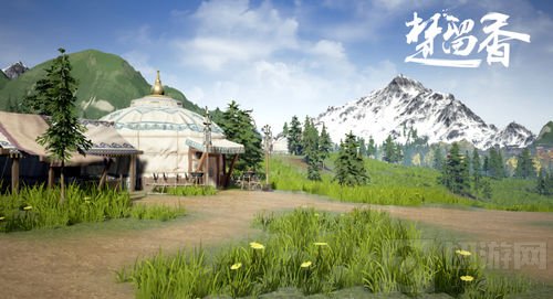 雪山与草原之歌 《楚留香》全新塞北地图曝光