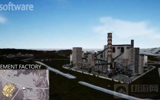 绝地求生刺激战场雪地地图细节截图 有火箭