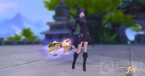 天下手游新时装神秘上线 化身大荒最帅暗黑刺客