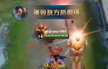 王者荣耀宫本武藏实战视频 轻松双杀无压力