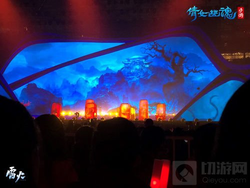 倩女手游奇幻舞台剧现身鸟巢 梦回兰若惊艳四座