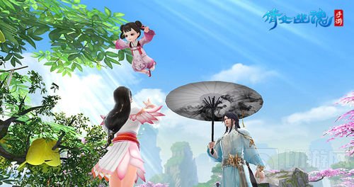 萌娃大闹倩女手游 养育系统即将降临三界！