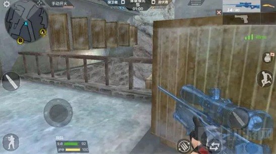 CF手游鹰眼-雪地狙击点位分享 狙击技巧讲解