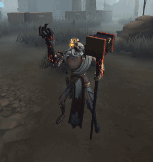 第五人格建筑师金皮炎火之怒 升级版火云邪神