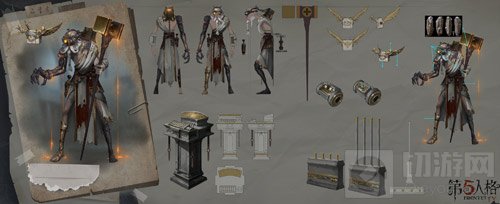 第五人格建筑师金皮炎火之怒 升级版火云邪神