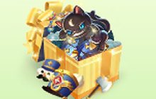 球球大作战月亮猫礼盒打开后有什么奖励皮肤