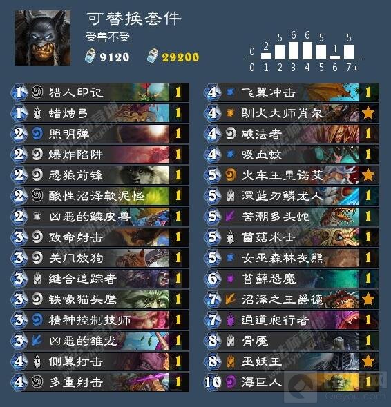 炉石传说复古新版中速猎 重剑无锋大巧不工