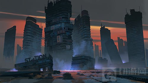 神秘的末日之城 《君临之境》全新原画大揭秘