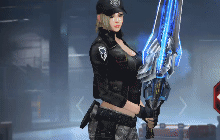 CF手游橙色武器雷刃评测：激光缠绕 无坚不摧