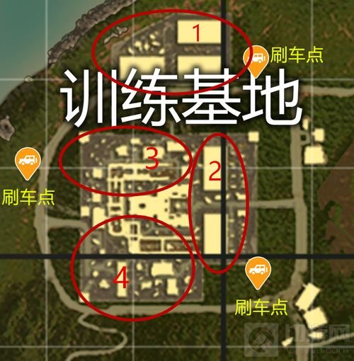 绝地求生刺激战场雨林地图训练营地打法解析