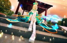 王者荣耀王昭君COS图集 长腿小姐姐COS王昭君