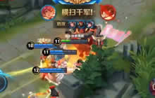 王者荣耀花木兰实战视频 花木兰团战操作细节