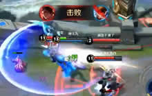 王者荣耀梦泪露娜操作秀 极限操作越塔强杀