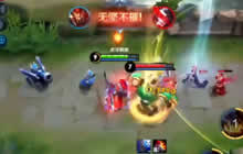 王者荣耀典韦实战打法视频 闪现秒人就是强