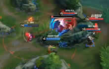 王者荣耀百里玄策丝血逃生 极限走位操作视频