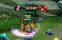 王者荣耀梦泪韩信操作秀 一顿操作强杀两人